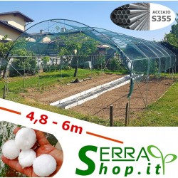 Serra struttura antigrandine 6m 