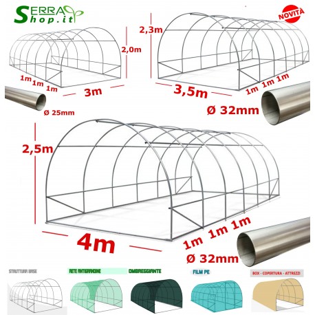 Serra Tunnel Easy 4x3m